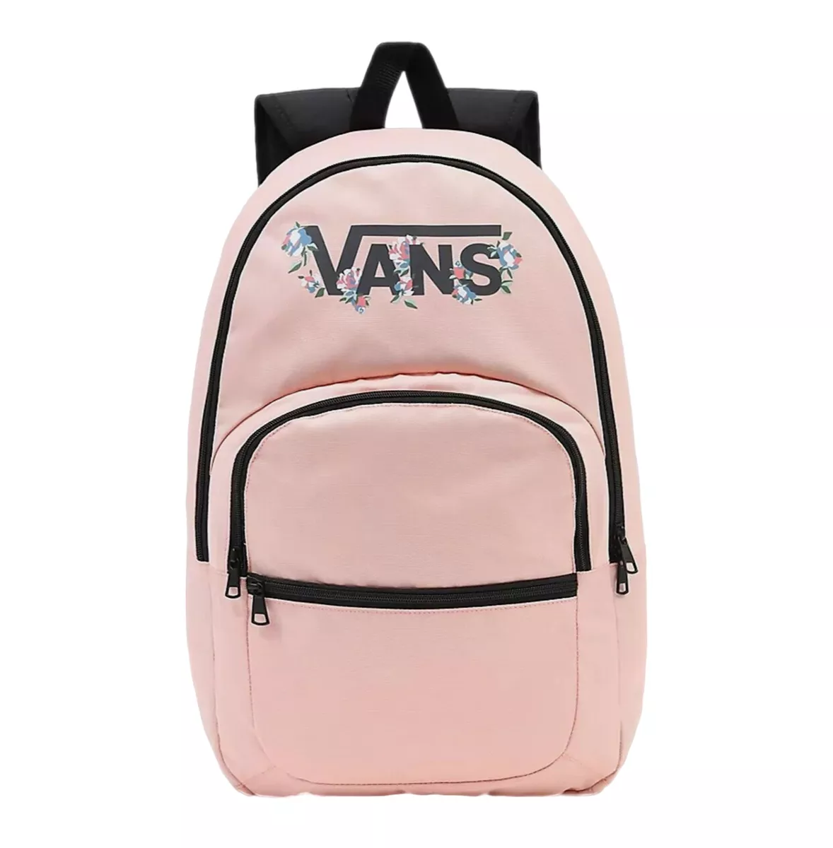 Mochila Ranged Pink Women Laptop Logo Bag Zip One Size VN0A7UFNY6O | eBay