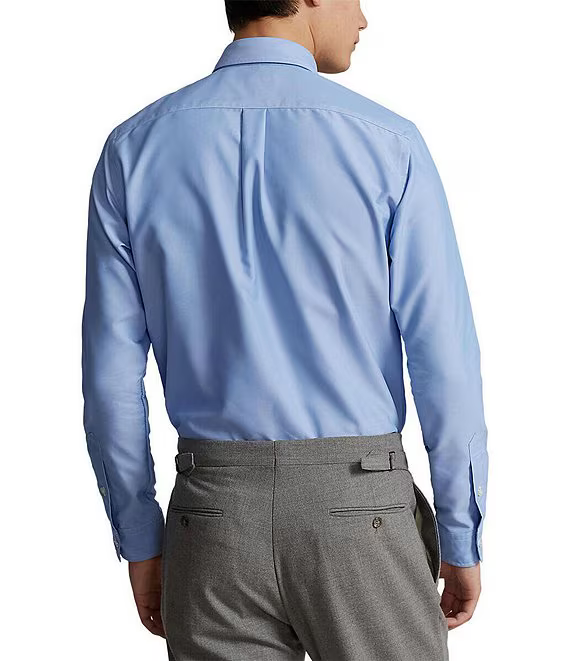 $138 Polo Ralph Lauren Men's Classic Fit Performance Shirt, Blue