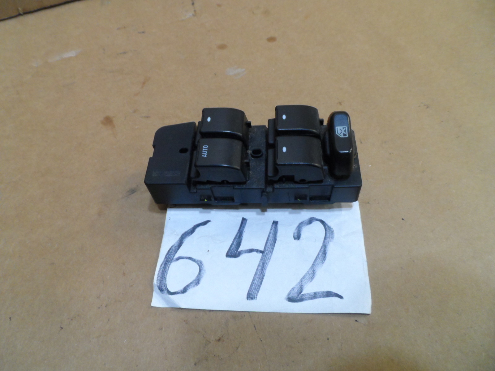 06 07 08 09 10 11 12 IMPALA Master Window Switch Control Power DRIVER #642-S