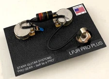 Les Paul JR wiring harness upgrade! Emerson Bumblebee, CTS, Switchcraft, NEW!!