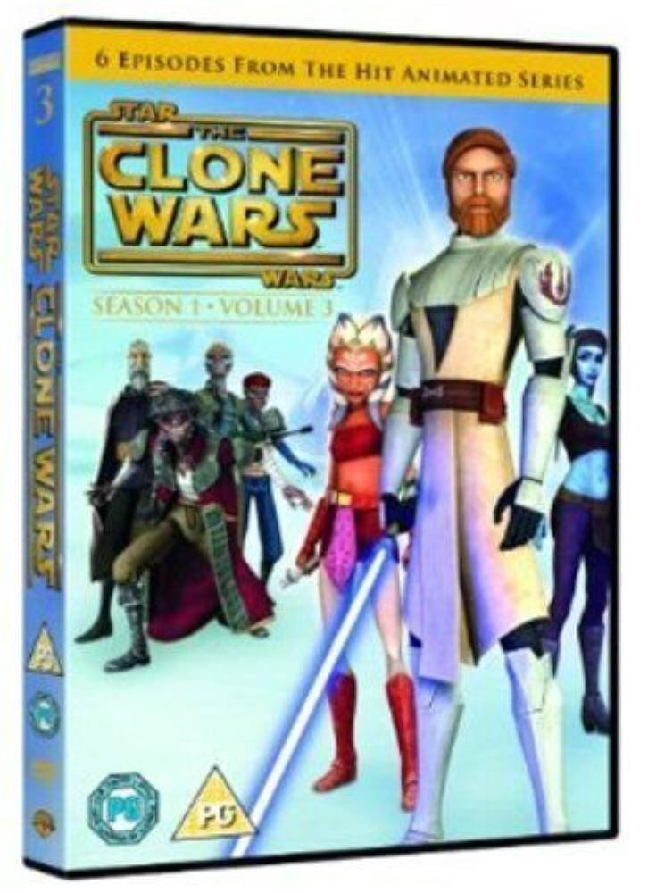 Star Wars - The Clone Wars: Season 1 - Volume 3 ( SLIM CASE) DVD (2010)
