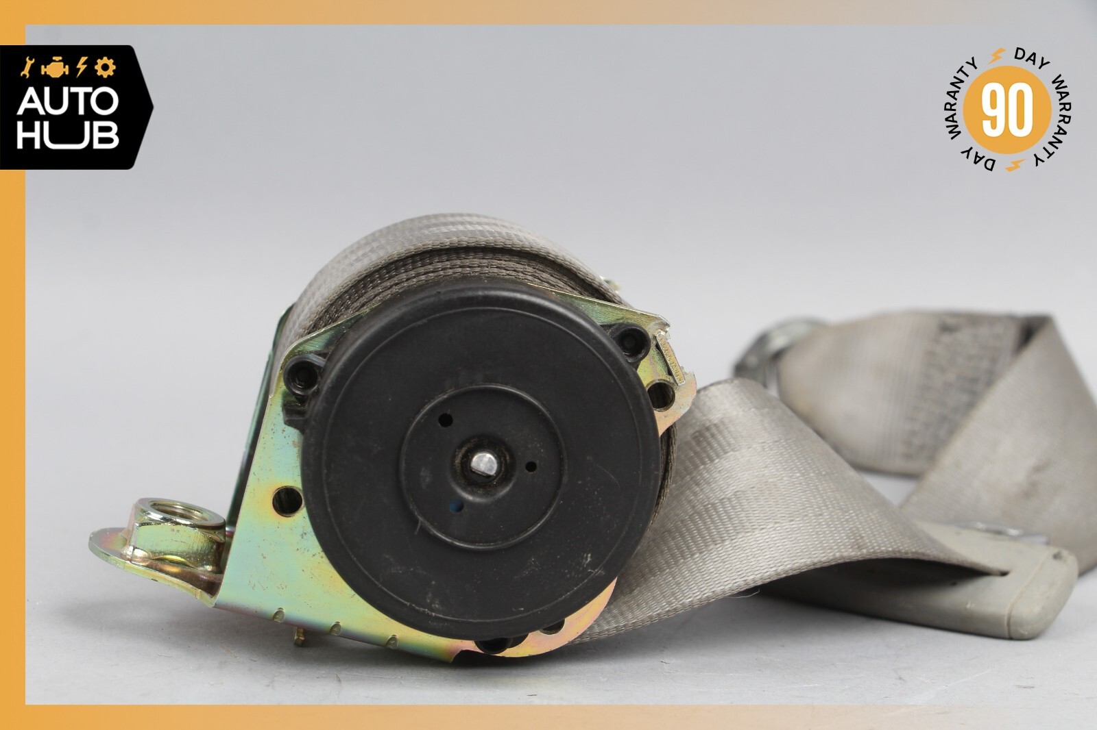 06-13 Bentley Continental Flying Spur Rear Center Middle Seat Belt Gray OEM