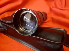 Lente Opteka HD2 420-800mm Super Teleobjetivo 1:8.3-16 Japón con estuche de cuero sintético