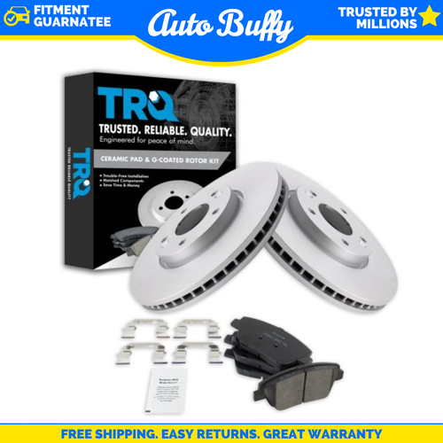 TRQ Front Brake Pads & Rotor Kit For 20112015 Hyundai Sonata 112016
