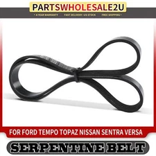 47.72" Serpentine Belt for Ford Tempo Topaz Mercury Topaz Nissan Versa Sentra