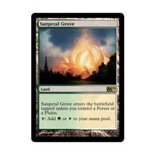 WotC MtG M10 Sunpetal Grove (R) EX