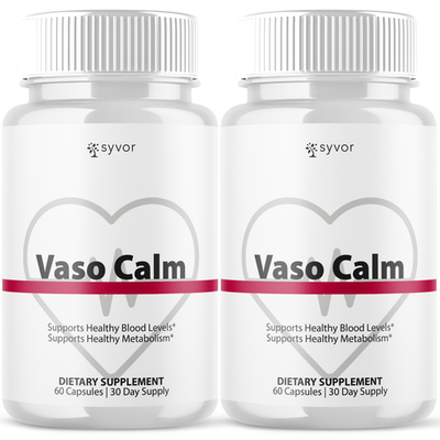 #ad #ad 2 Pack Vaso Calm Pills Advanced Blood Health Max Support VasoCalm 120 Capsules $29.95