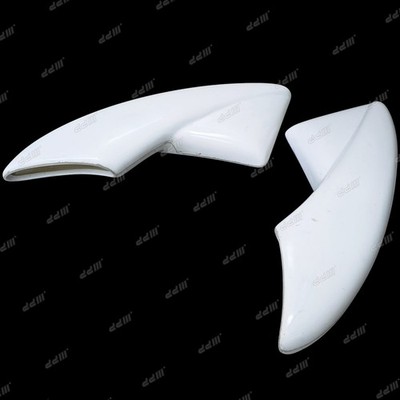 1 Pair FRP Rear Engine Lid Air Duct Scoop Vent For Toyota MR2