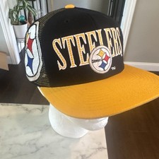 UNWORN Vintage 90s Pittsburgh Steelers Snapback Hat By Sports Specialties
