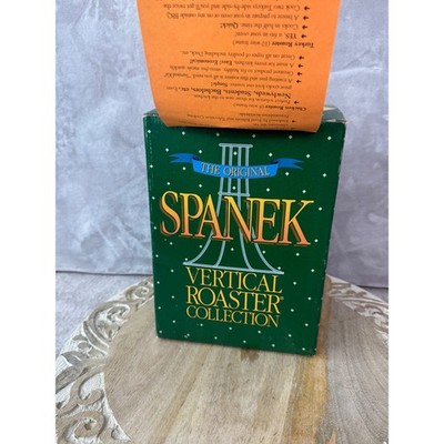 Spanek Vertical Roaster Collection Poultry Turkey Chicken Game Hen Set with Box