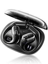 Open Ear Earbuds Bluetooth Headphones Wireless - 80Hrs Playtime Wireless Earb...