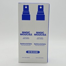 Magic Molecule Antimicrobial Skin Spray Hypochlorous Acid Solution 3.4 oz 2-Pack