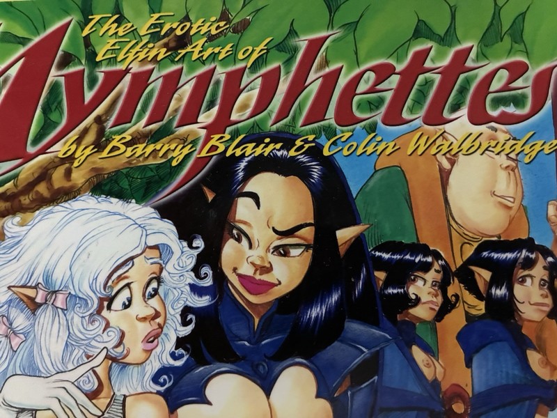Nymphettes: Art of Barry Blair & Colin Walbridge Volume One Paperback NM Rare