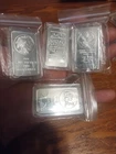 4 Novelty Bars 4 Oz Total No Precious Metal