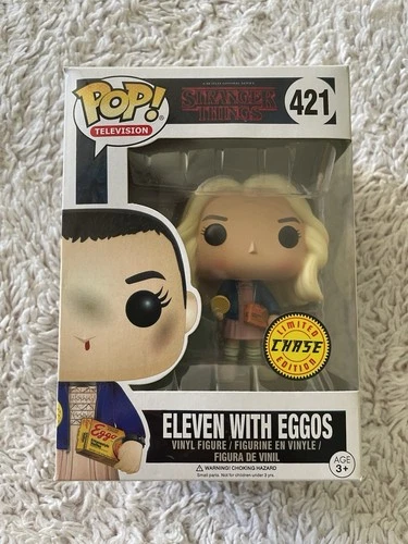 Funko Pop! Vinyl: Stranger Things 421 Eleven with Eggos CHASE NIB