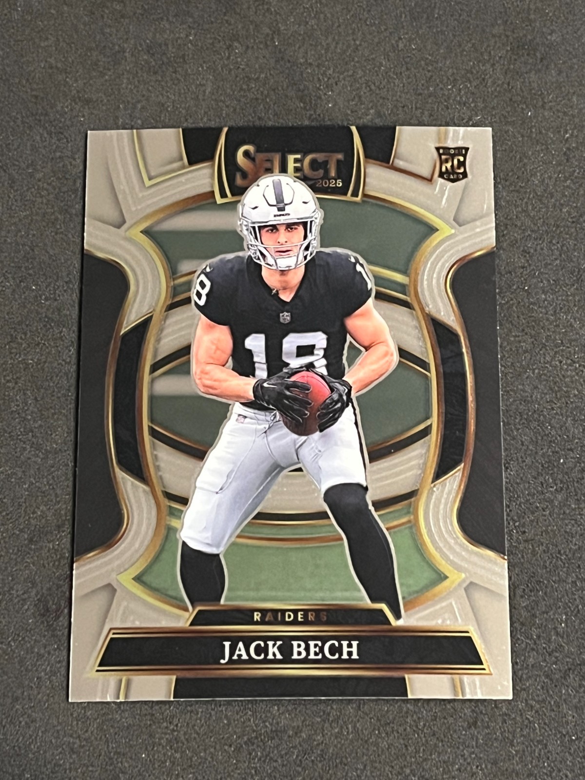 2025 Panini Select Football Jack Bech Rookie Concourse #6 - Raiders