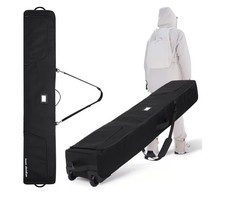 Team Obsidian Padded Ski / Snowboard Bag Heavy Duty Padded 175CM 5  7  