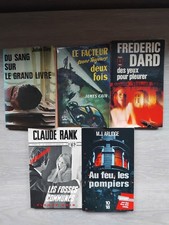 Lot de 11 romans policiers -