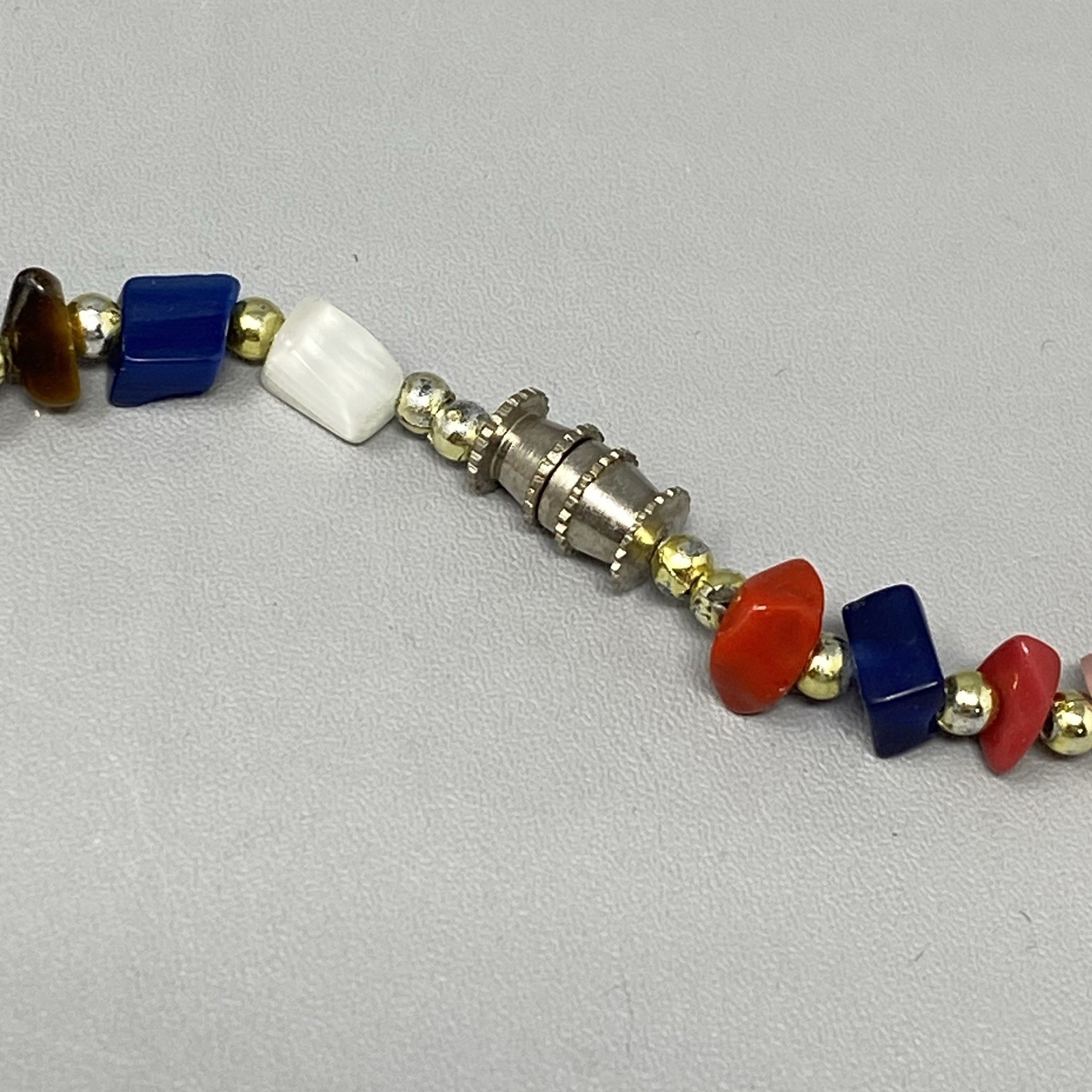 Assorted Gemstone Necklace Multicolor Chip Beads … - image 12