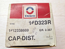 Distributor Cap Nos Delco Gm 12338669 D323r 66-74 Gm 6 Cyl. Gmc V6  My2569