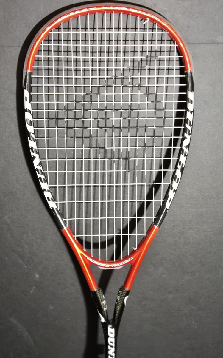 Dunlop Muscle Weave Squash Racket YS02909 525 CM2 Premium Titanium