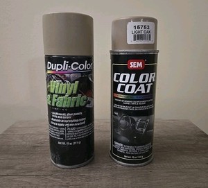 Dupli-Color HVP108 And SEM LOT Vinyl Fabric Coating Spray Paint - Desert Sand