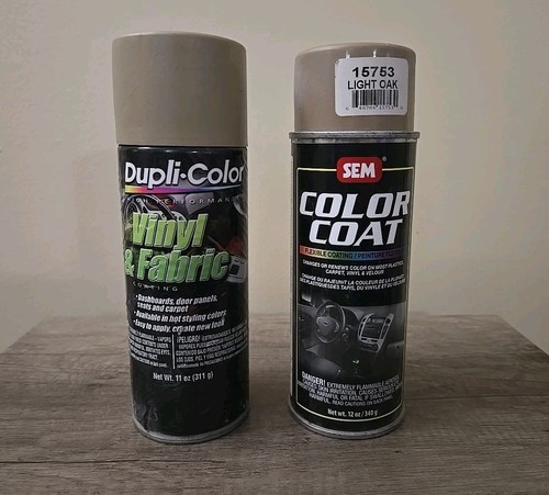 Dupli-Color HVP108 And SEM  LOT Vinyl  Fabric Coating Spray Paint - Desert Sand 