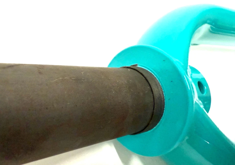 Izip Simi 1 1/8" 26" Threaded Steel Bike Fork 100mm QR Disc Axle-Crown 410mm NOS - Image 3 of 4