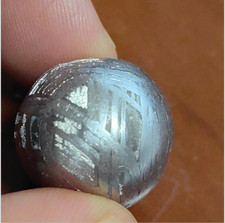 Meteorite sphere，Diameter 19.8mm 31g Muonionalusta meteorite ball