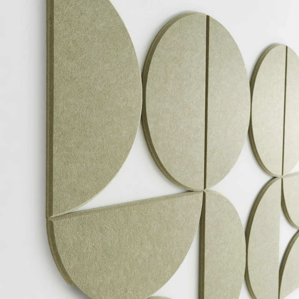 Decorative Bulletin Board Home Decor - Felt Tiles for Accent Walls Decoration... - Image 3 of 4