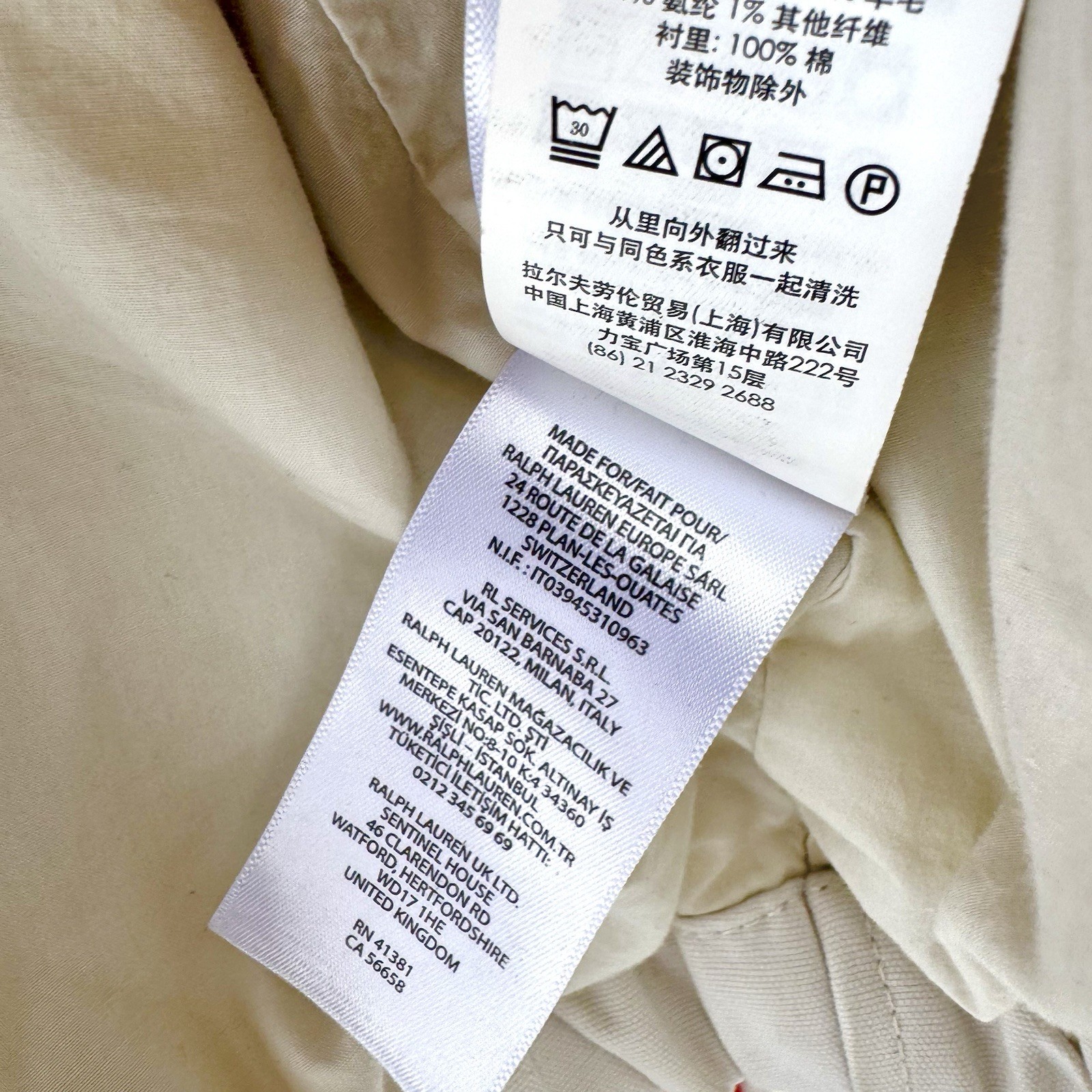 Polo Ralph Lauren Racing Equipment Telluride Summit Jacket White XL Red Stripe