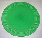 Vintage Fiestaware 12.25" Chop Plate Platter Medium Green HLC  1950s - 1960's