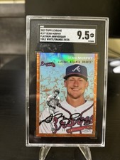 2023 Topps Chrome Platinum Anniversary Sean Murphy #197 Orange Refractor /25
