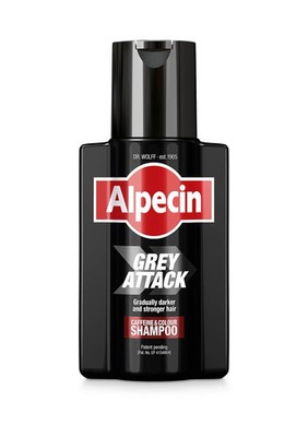 Alpecin Grey Attack Coffein & Color Shampoo - 200ml - gegen graue Haare - OVP