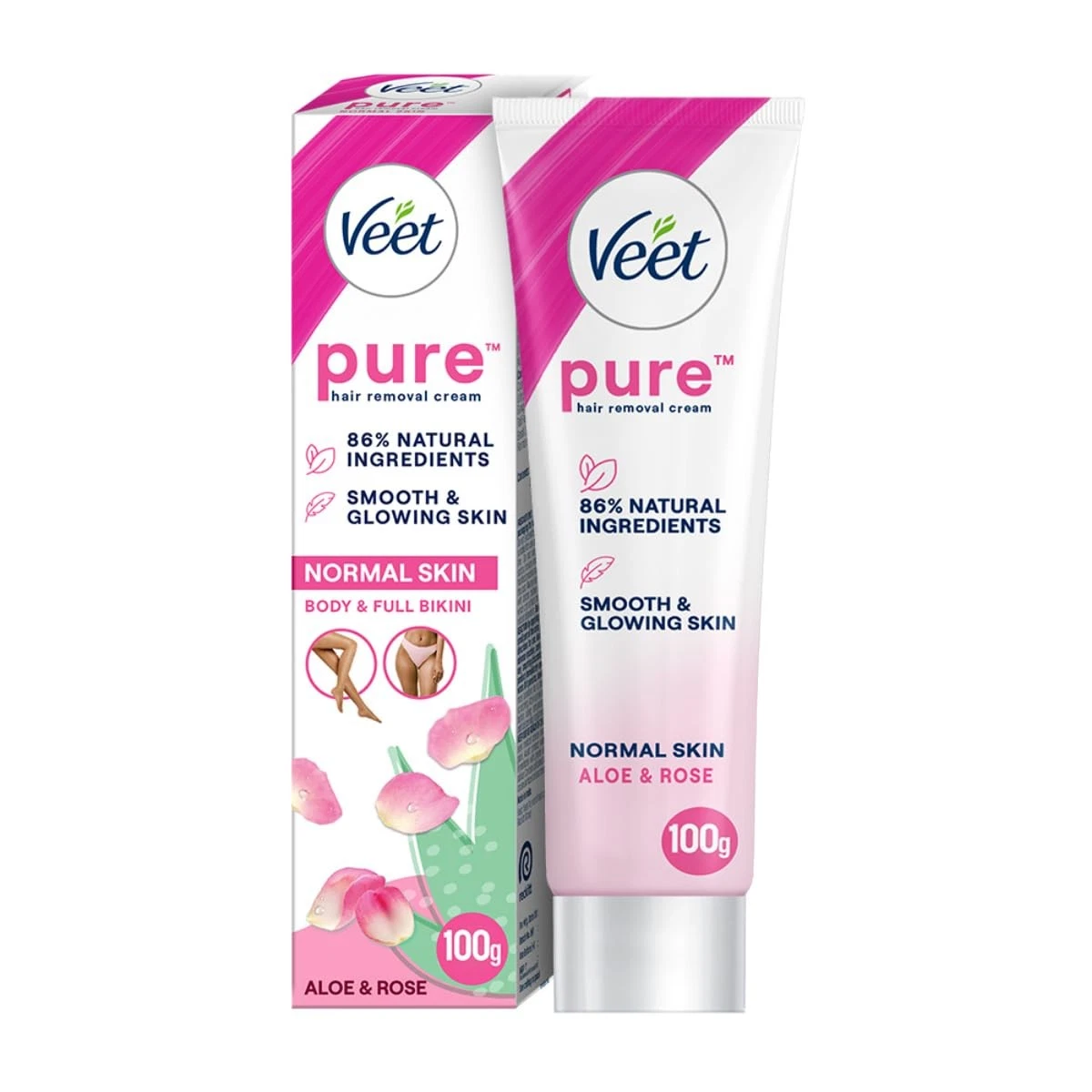 Veet Silk & Fresh Hair Removal Cream, Normal Skin -100g