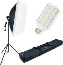 LED Softbox Photography Lighting Kit 20"X28" Professional Photography Studio Lig