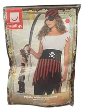 Woman's Halloween Pirate Wench Costume Adult Buccaneer Theater Size Large