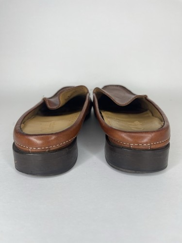 Cole Haan Shoes Clogs Mules Slides Womens Size 6B Brown Leather - Picture 5 of 18