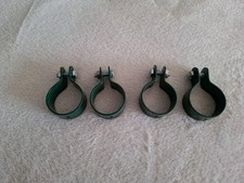 4 Zaunschellen 38mm, Neu
