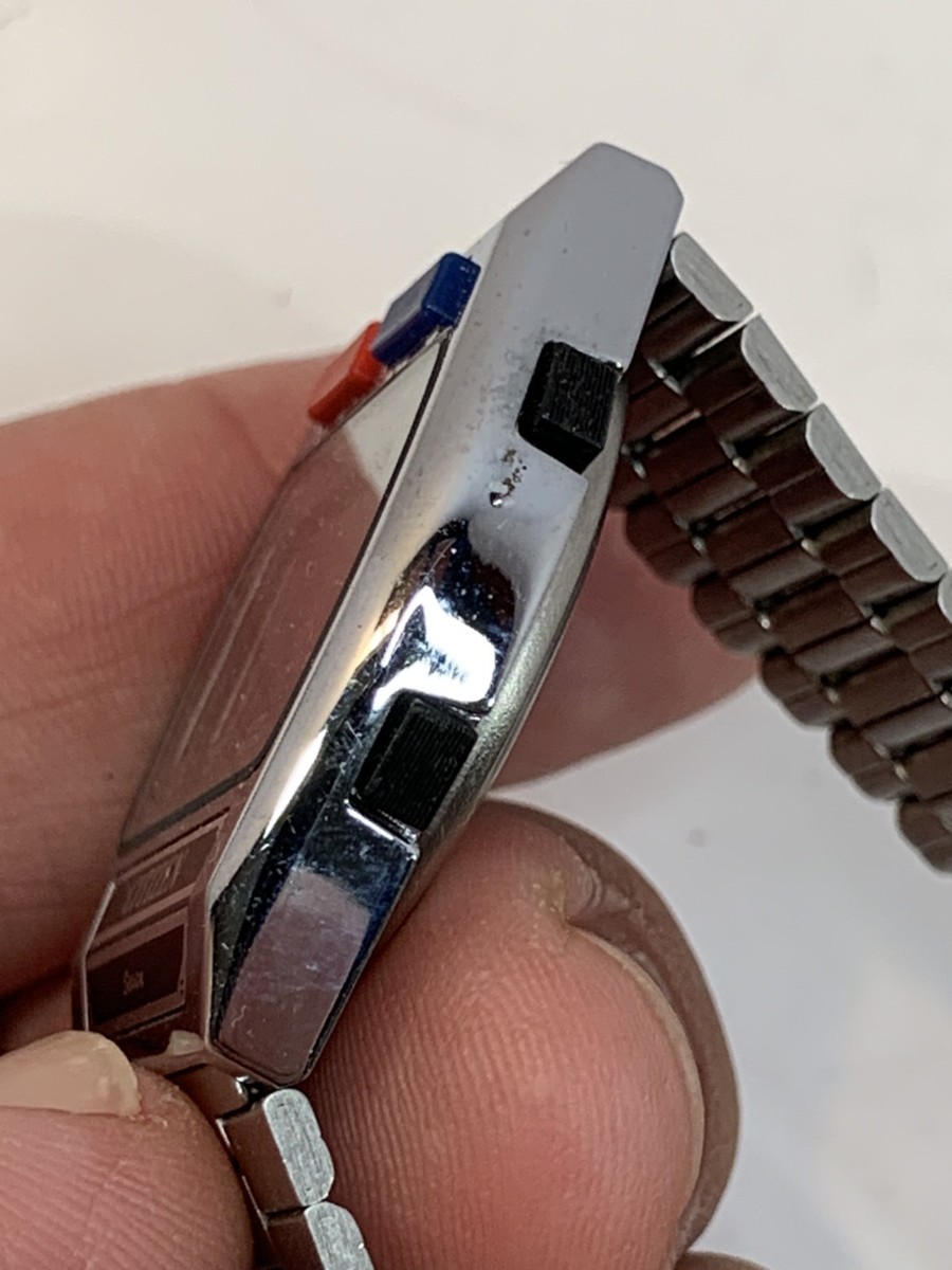 Rare Vintage Citizen Seven Digital Watch 9590-084063 KA CR-1034 GN