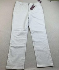 Gloria Vanderbilt Jeans Womens 14 Blue Denim Amanda Classic Rise Tapered Leg NWT