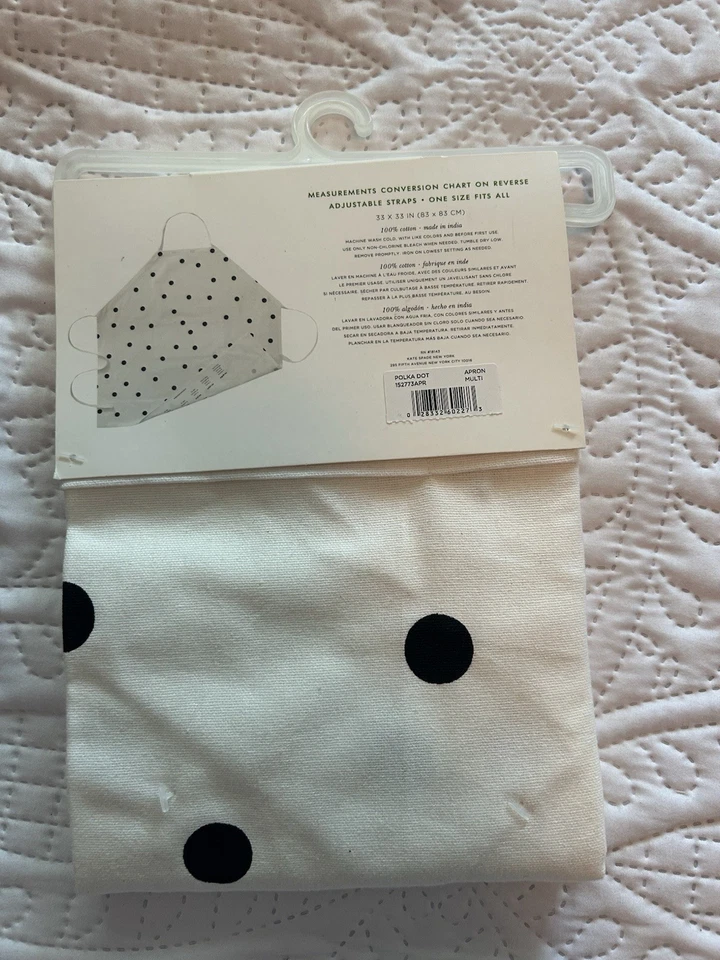 Kate Spade все в хорошем вкусе в горошек фартук совершенно новый - Изображение 2 из 4