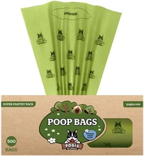 Pogi's Poop Bags – Large Leak-Proof Dog Waste Bags for Yard or Home Use Fresh...