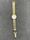 Vintage Seiko 1N00-1E19 Ladies Gold Tone Quartz Watch White Dial 32.8g