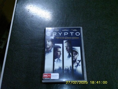 Crypto (DVD, 2019) Region 4 Beau Knapp, Luke Hemsworth VGC t390