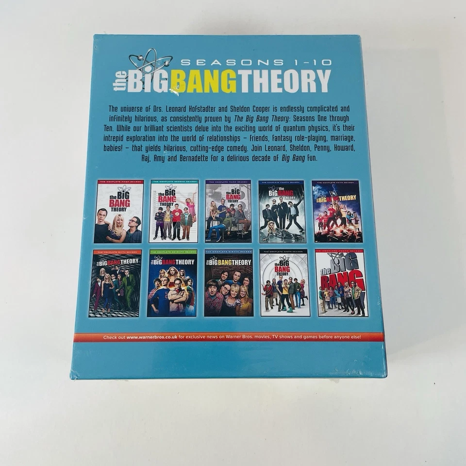 Big Bang Theory: Seasons 1-10 (Blu-ray, 2017, Region Free) - BRAND NEW!! - Image 2 of 4