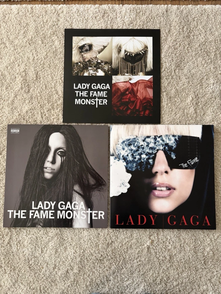 Lady Gaga - The Fame Monster (Silver + Coke Bottle Green) 3 LP Vinyl - Bild 1 von 4