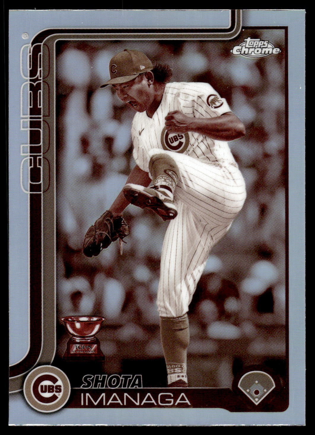 2025 Topps Chrome #149 Shota Imanaga Sepia Refractors