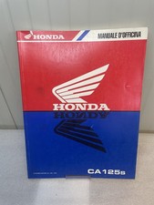 Manuale d'officina HONDA CA125S lingua italiana 1995