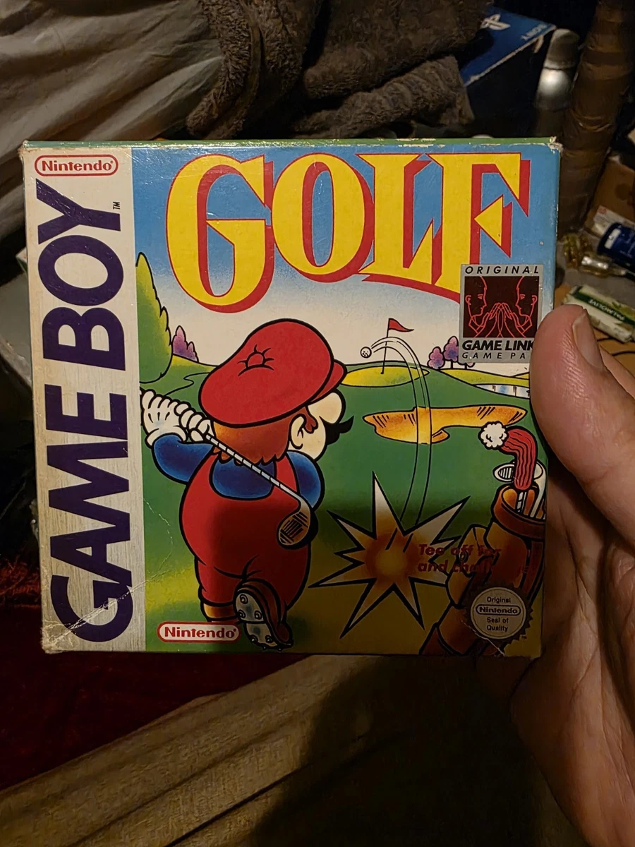 Nintendo Game Boy. Golf. En caja con manual.